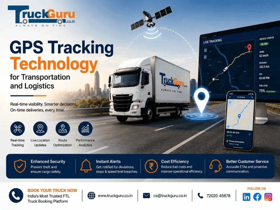 GPS Tracking Technology for Transportation and Logistics