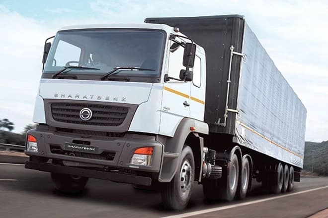 BharatBenz truck — advanced and affordable transportation services